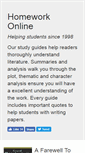 Mobile Screenshot of homework-online.com